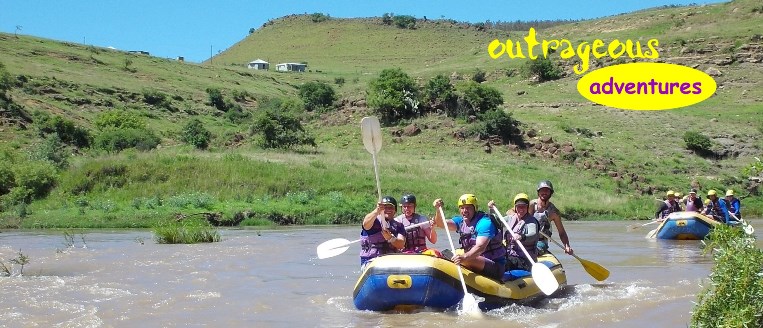 awesome rapids and stunning scenery on our Mkomazi River rafting trips