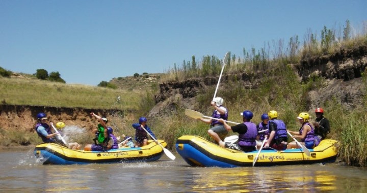 team building with Outrageous Adventures.