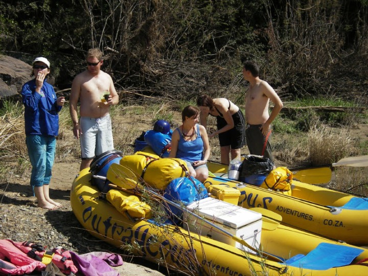 everything we need, we paddle with us, an awesome experience !
